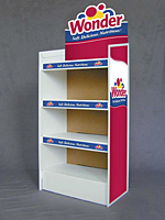 Wonder Bread Corrugated Promotional Display