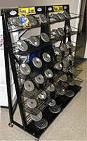 Powder Coated, High-Quality modular Mobile Economy Rack