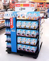 Permanent Pallet Display for Grocery and Club Store