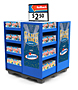 Permanent Pallet Display with Seasonal Graphic Panels
